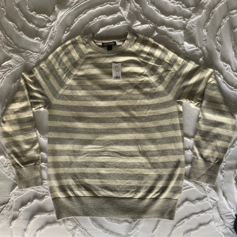 NWT Cotton Cashmere Banana Republic Men’s Sweater
